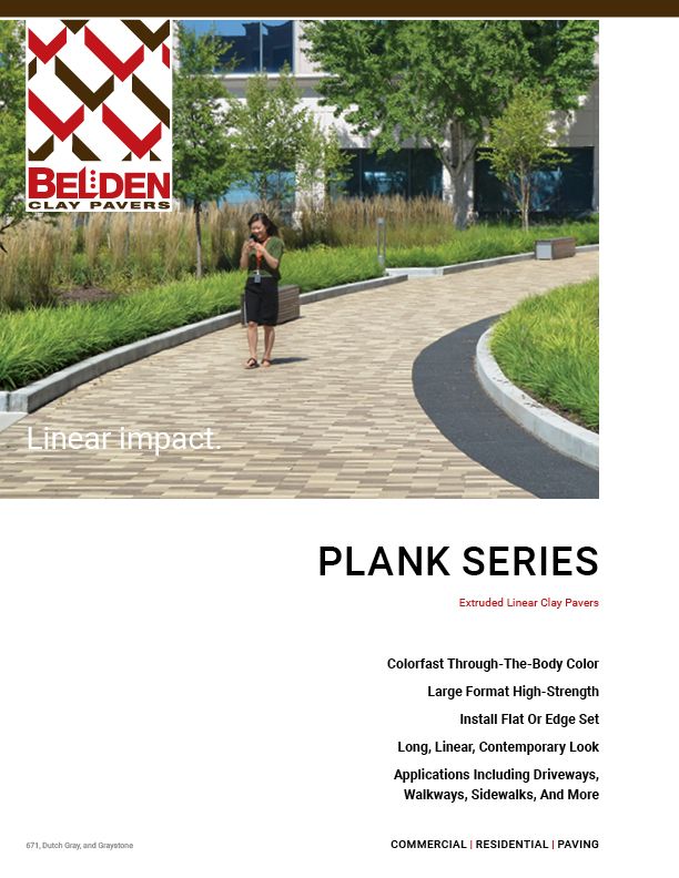 Plank Series Pavers 