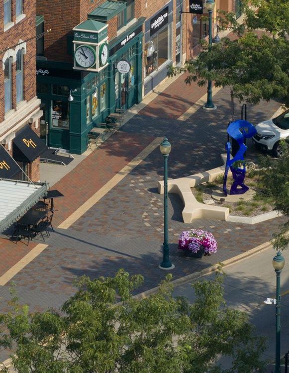 Streetscapes in Downtown Cedar Falls